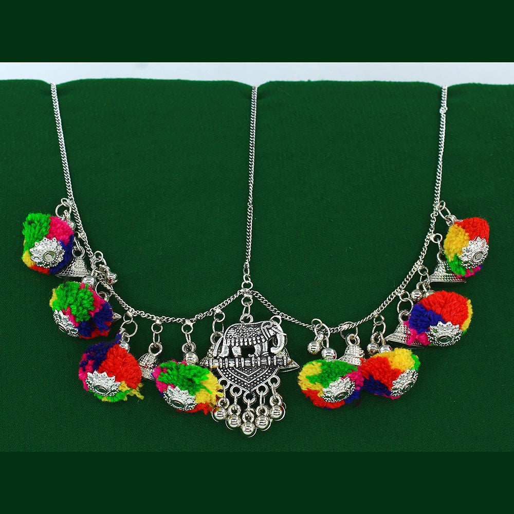 Mahavir Oxidised Plated Damini Mangtikka