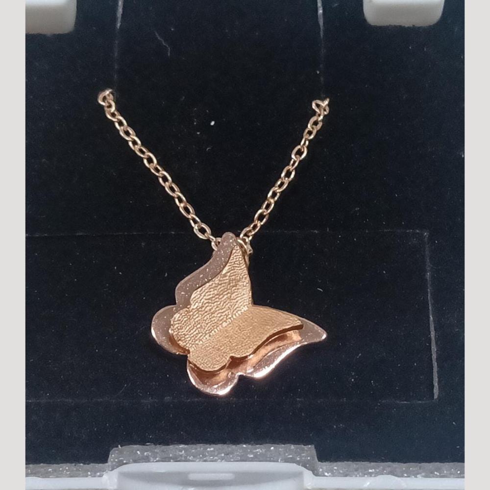 Savvy Jewellery Cute Butterfly Chain Pendant for Daily Wear