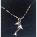 Savvy Jewellery Rhodium Plated Elegant Charming Dolphin Design Chain Pendant 