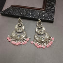 Darshana Jewels Oxidised Plated Crystal Stone Dangler Earrings