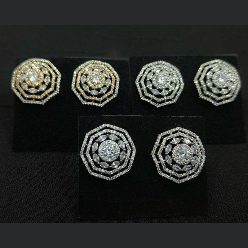 JewelTreeTz  AD Stud Earrings (1 Piece Only)