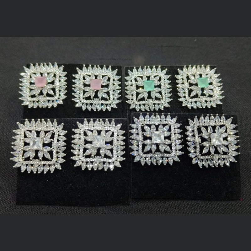 JewelTreeTz  AD Stud Earrings (1 Piece Only)