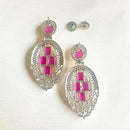 Jewel Treatzz Graceful American Diamond Designer Dangler Earrings for Women