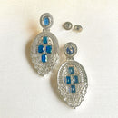 Jewel Treatzz Graceful American Diamond Designer Dangler Earrings for Women