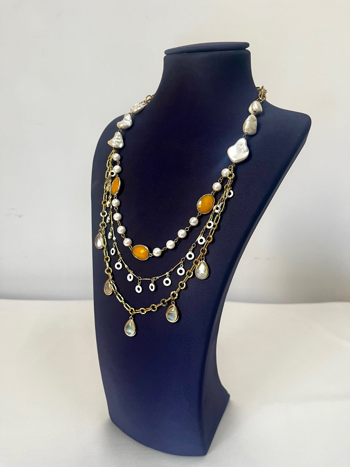Jewel Treatzz Adorable Layered Chain Party Wear Necklace