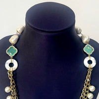 Jewel Treatzz Party Wear Chain Layered Elegant Necklace