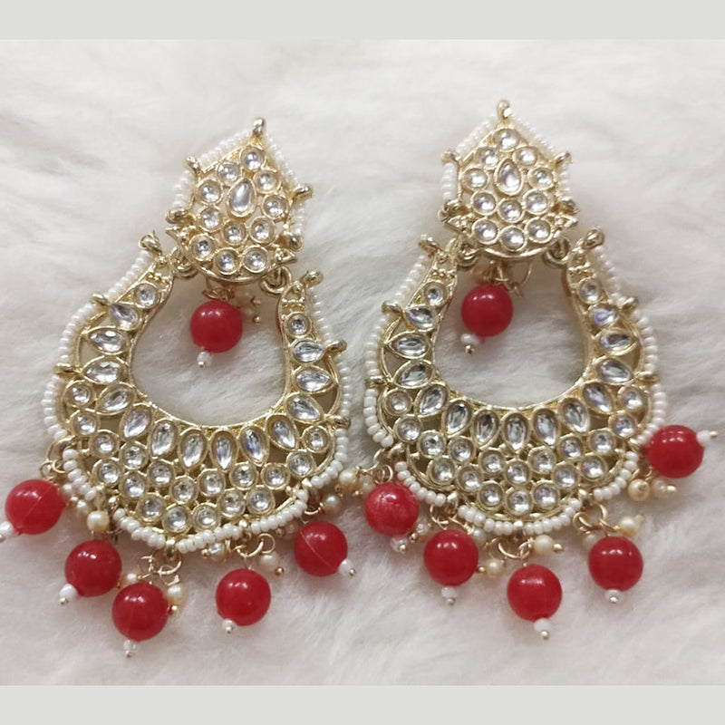 Khushboo Jewellers Gold Plated Dangler Earrings (Assorted Color)