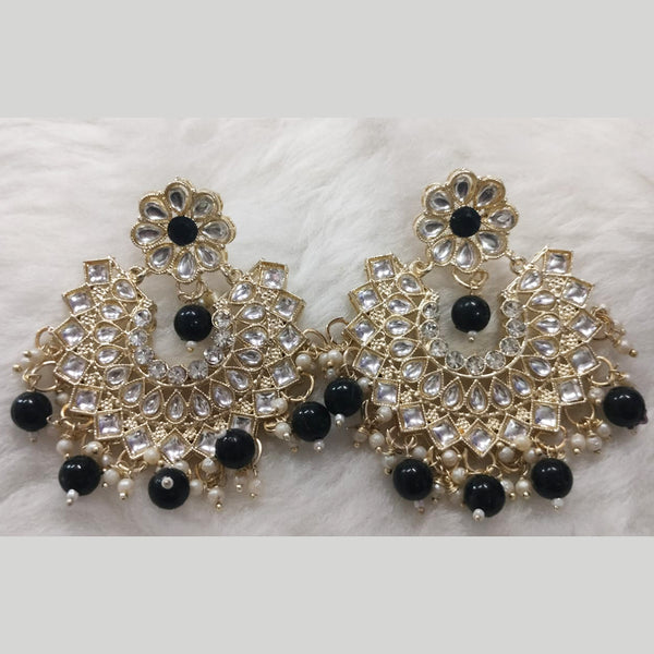 Khushboo Jewellers Gold Plated Dangler Earrings (Assorted Color)