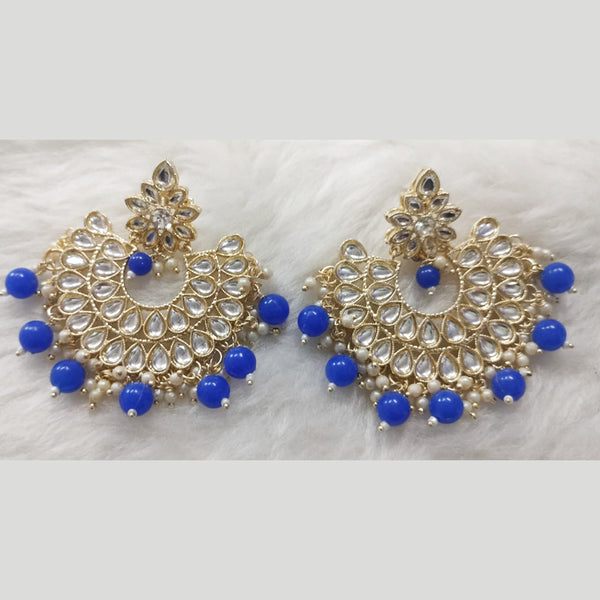 Khushboo Jewellers Gold Plated Dangler Earrings (Assorted Color)