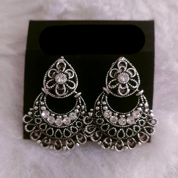 Khushboo Jewellers Oxidised Plated Dangler Earrings