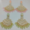 Khushboo Jewellery Elegant Kundan Earrings with Pearl Drops for Weddings, Parties & Festive Wear