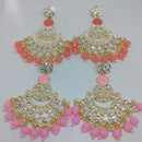 Khushboo Jewellery Elegant Kundan Earrings with Pearl Drops for Weddings, Parties & Festive Wear
