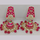 Khushboo Jewellery Elegant Kundan Earrings with Pearl Drops for Weddings, Parties & Festive Wear
