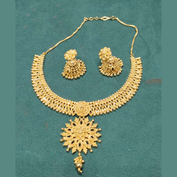 Sunrise Gold  Forming  Necklace Set