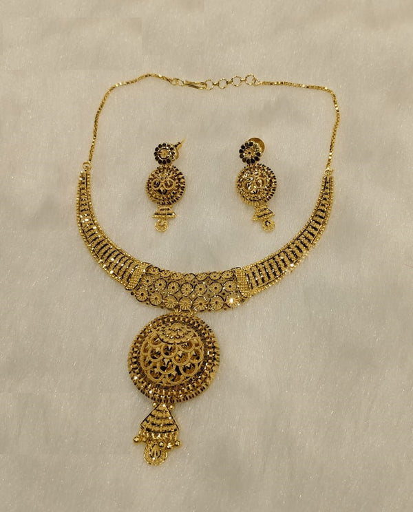 Sunrise Gold  Forming Necklace Set