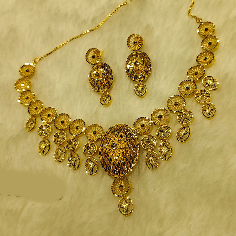 Sunrise Gold  Forming Necklace Set