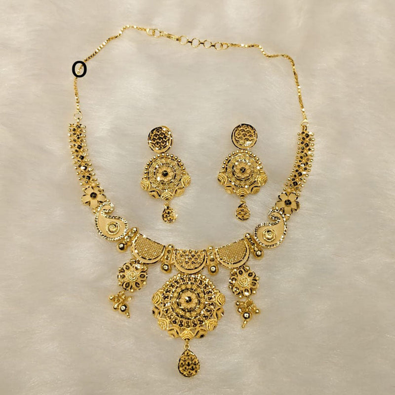 Sunrise Gold  Forming Necklace Set