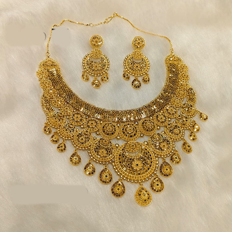 Sunrise Gold  Forming Necklace Set