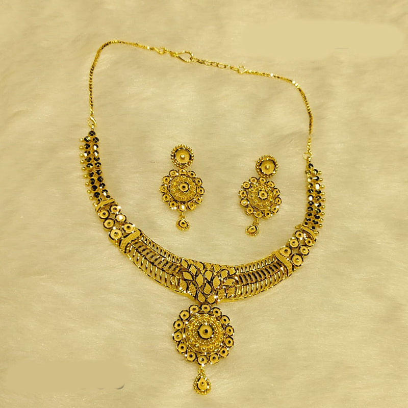 Sunrise Gold  Forming Necklace Set