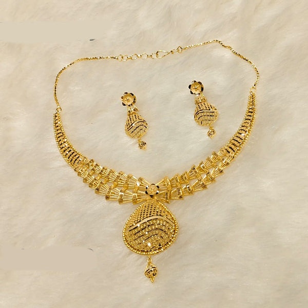 Sunrise Gold  Forming Necklace Set