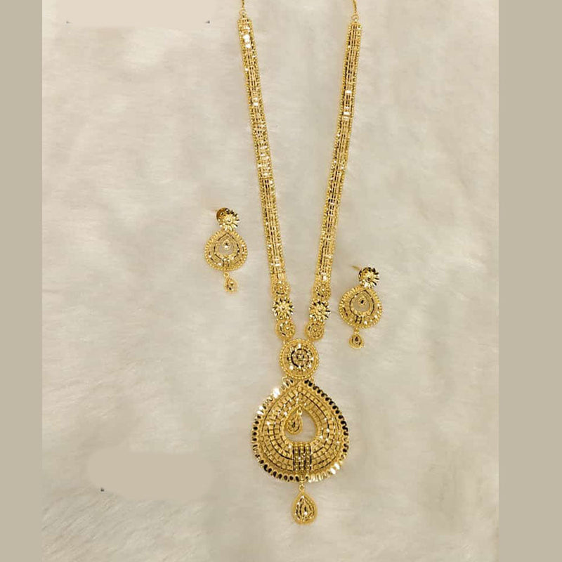 Sunrise Gold  Forming Long Necklace Set