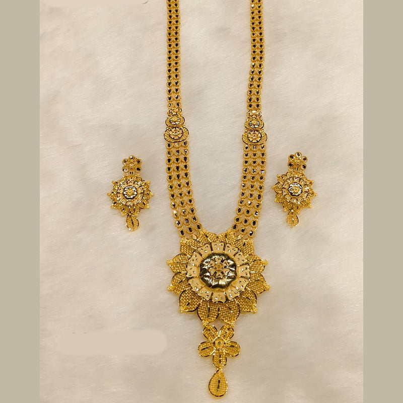 Sunrise Gold  Forming Long Necklace Set