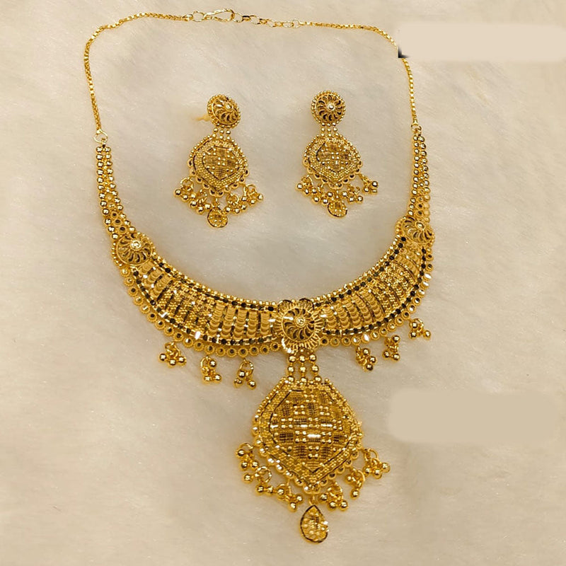 Sunrise Gold Forming Necklace Set