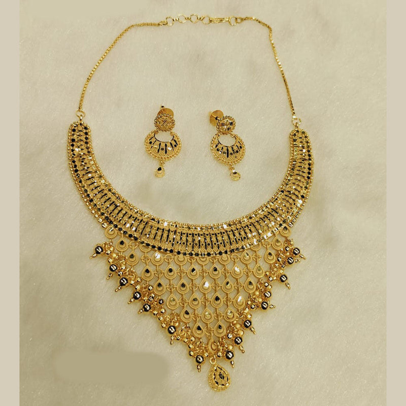 Sunrise Gold Forming Necklace Set