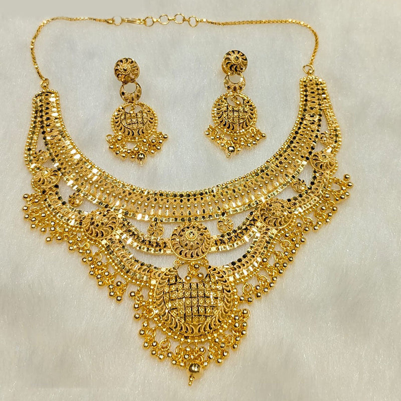 Sunrise Gold Forming Necklace Set