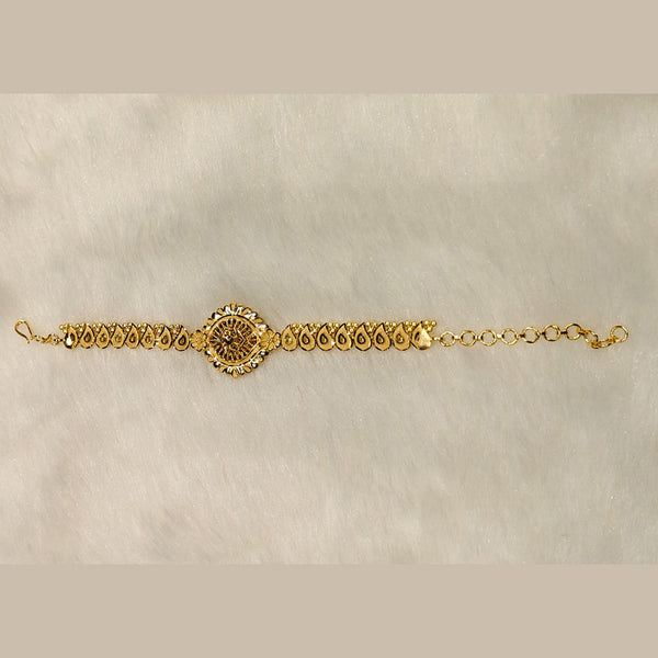 Sunrise Gold Forming Adjustable Bracelet