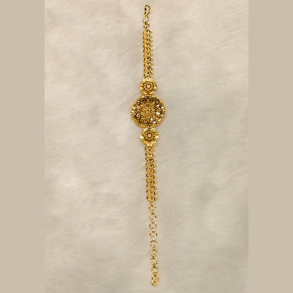 Sunrise Gold Forming Adjustable Bracelet