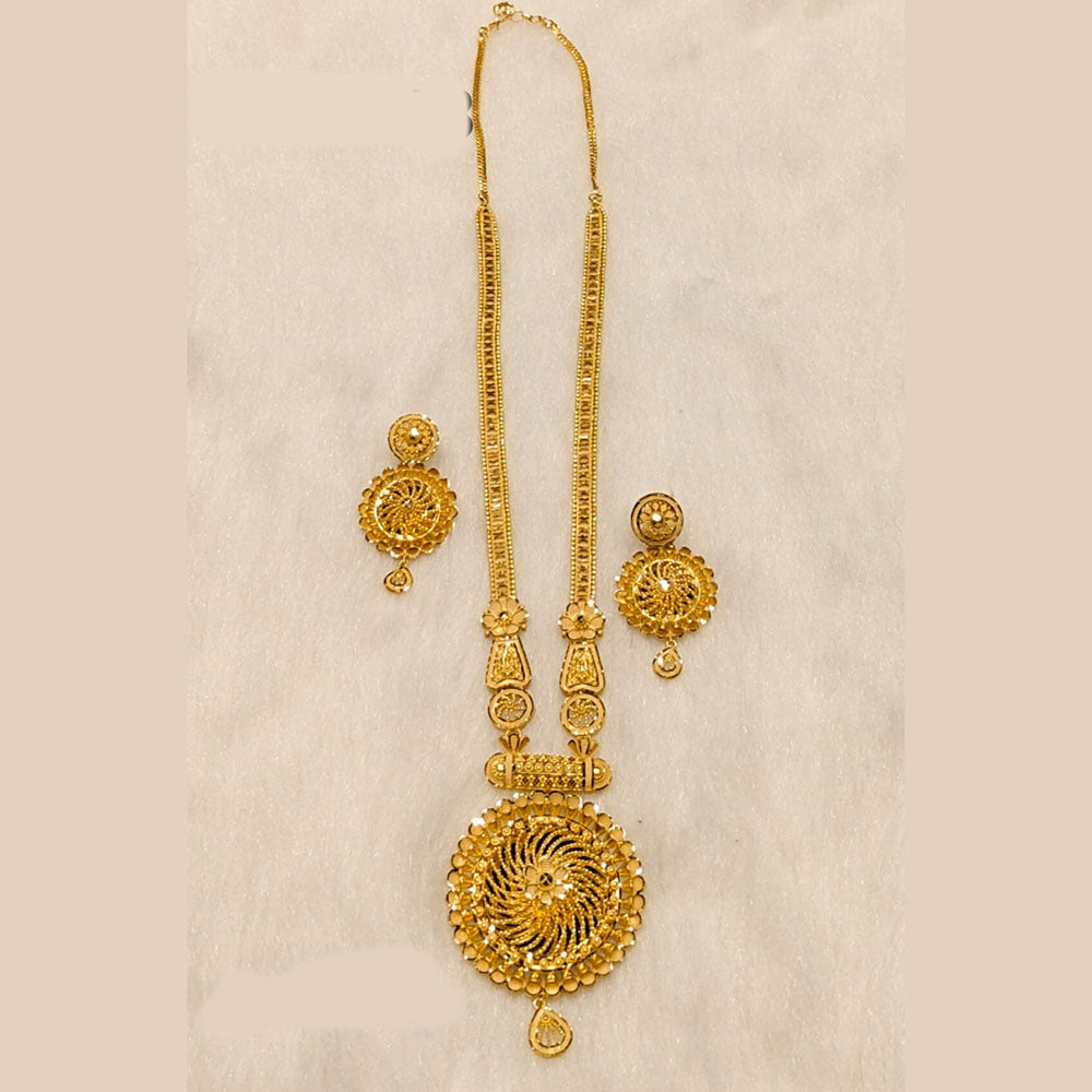 Sunrise Gold Forming Necklace Set