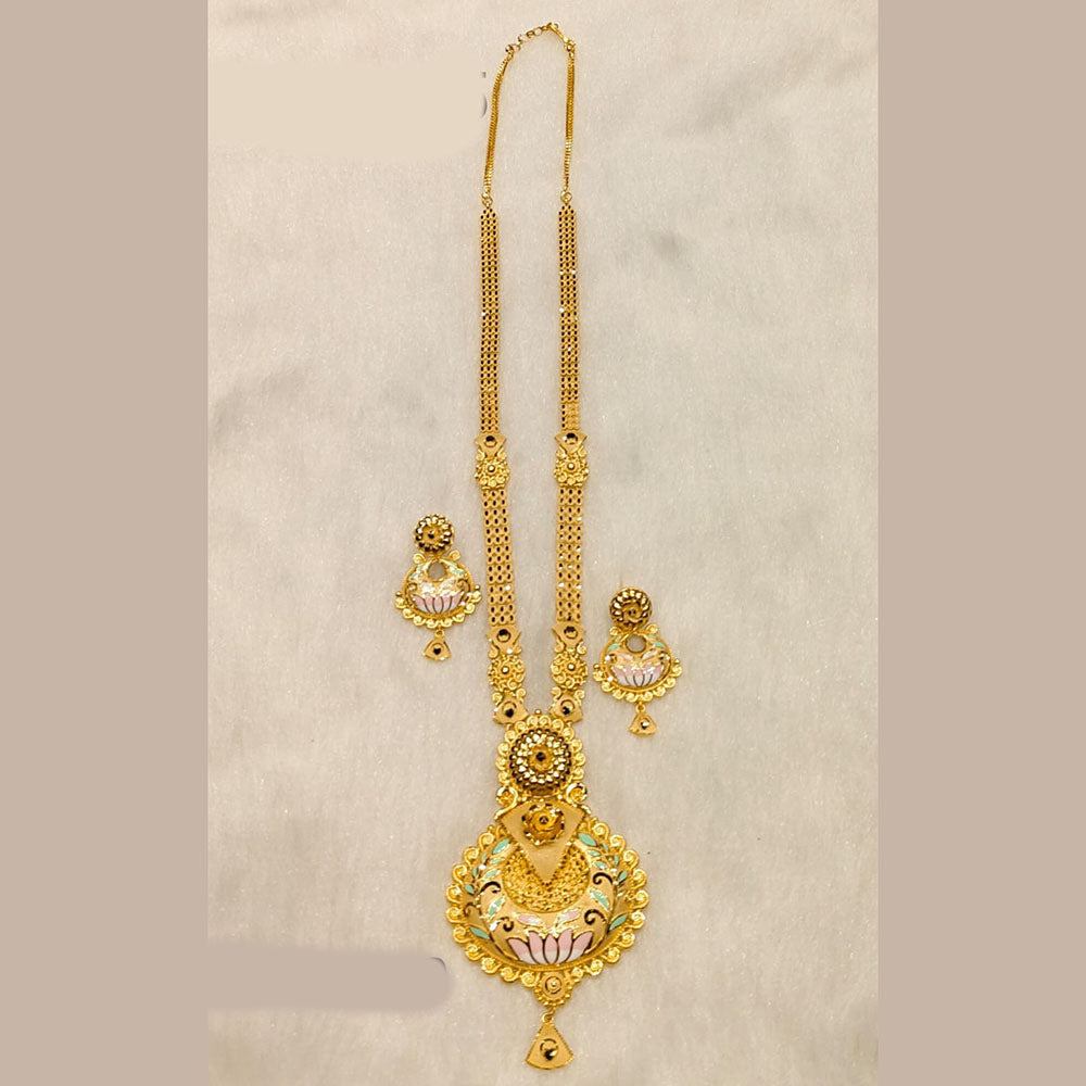 Sunrise Gold Forming Necklace Set