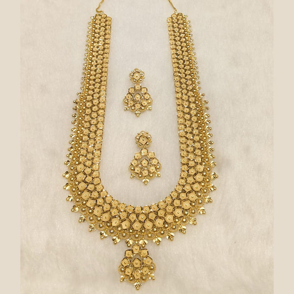 Sunrise Gold Forming Long Necklace Set