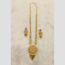 Sunrise Gold Forming Long Necklace Set