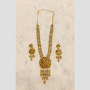 Sunrise Gold Forming Long Necklace Set