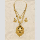 Sunrise Gold Forming Long Necklace Set