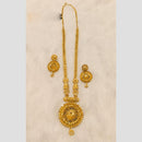 Sunrise Gold Forming Long Necklace Set