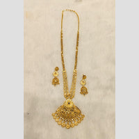Sunrise Gold Forming Long Necklace Set