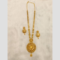 Sunrise Gold Forming Long Necklace Set