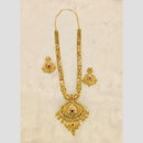 Sunrise Gold Forming Long Necklace Set