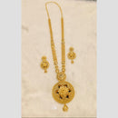 Sunrise Gold Forming Long Necklace Set