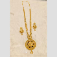 Sunrise Gold Forming Long Necklace Set
