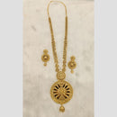 Sunrise Gold Forming Long Necklace Set