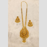Sunrise Gold Forming Long Necklace Set