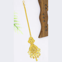 Mahavir Gold Plated Mangtikka