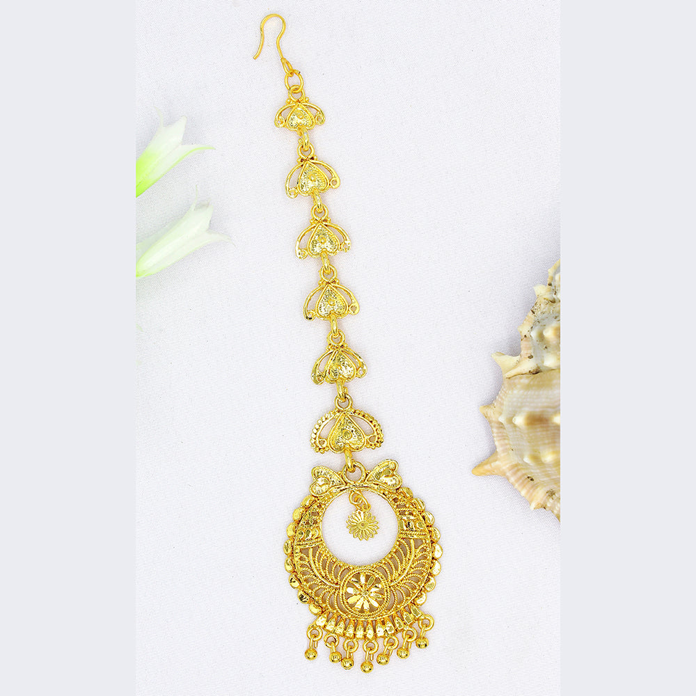 Mahavir Gold Plated Mangtikka