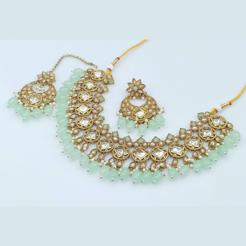 Rani Sati Jewels Crystal Stone Necklace Set