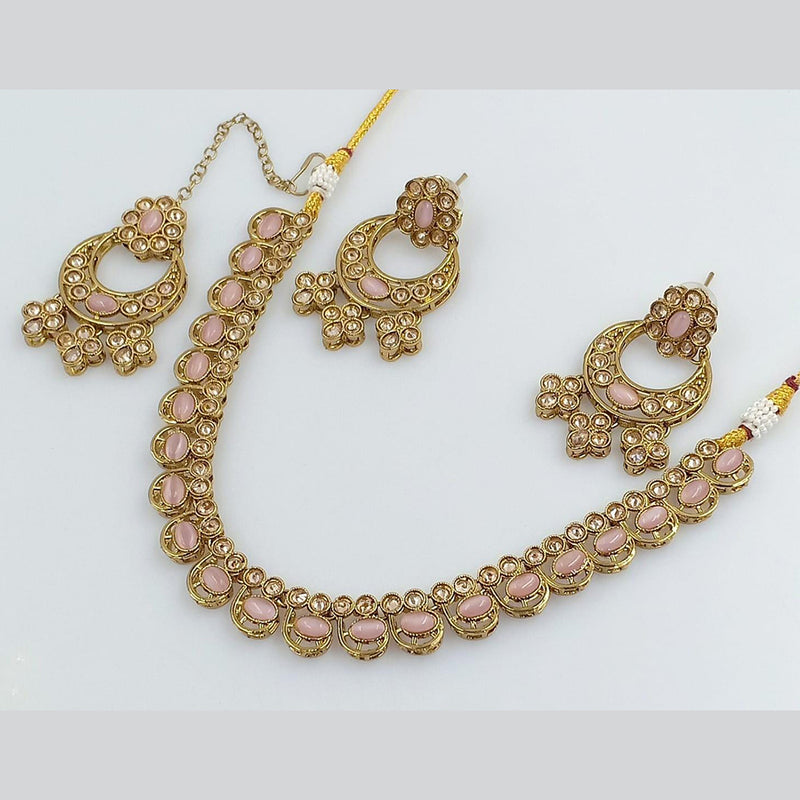 Rani Sati Jewels Gold Plated Necklace Set