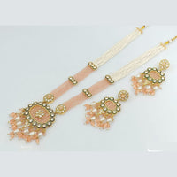 Rani Sati Jewels Gold Plated Pearl And Beads Long Necklace Set